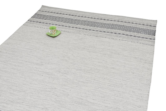 Alfombra Kilim de Algodón – Con Dobladillo Terminado