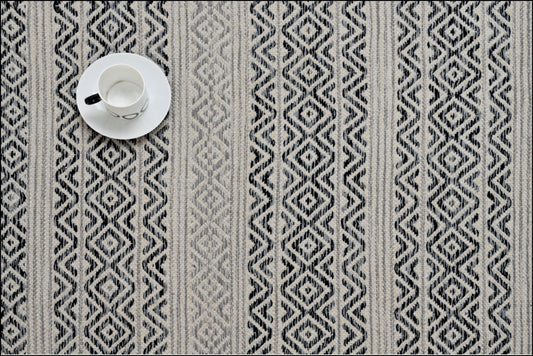 Alfombra Kilim de Algodón – Borde Acabado