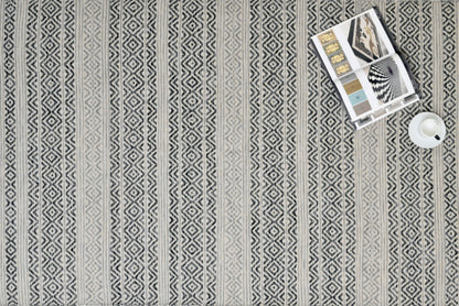 Alfombra Kilim de Algodón – Borde Acabado