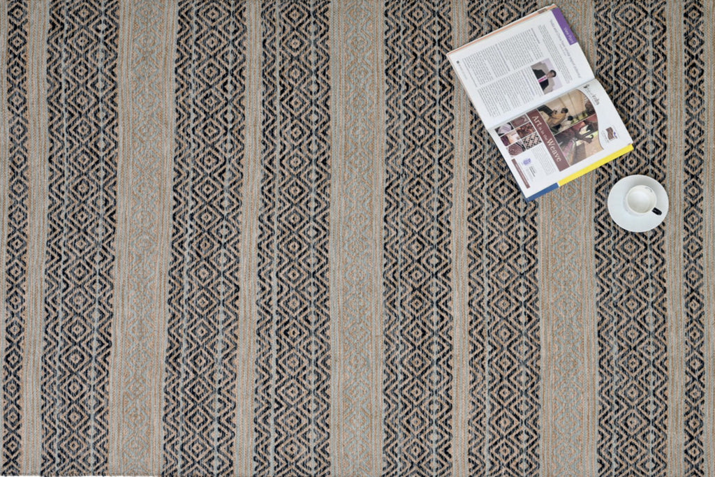 Cotton Kilim Rug – Hemmed Edge