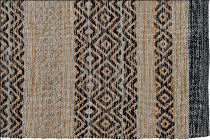 Cotton Kilim Rug – Hemmed Edge