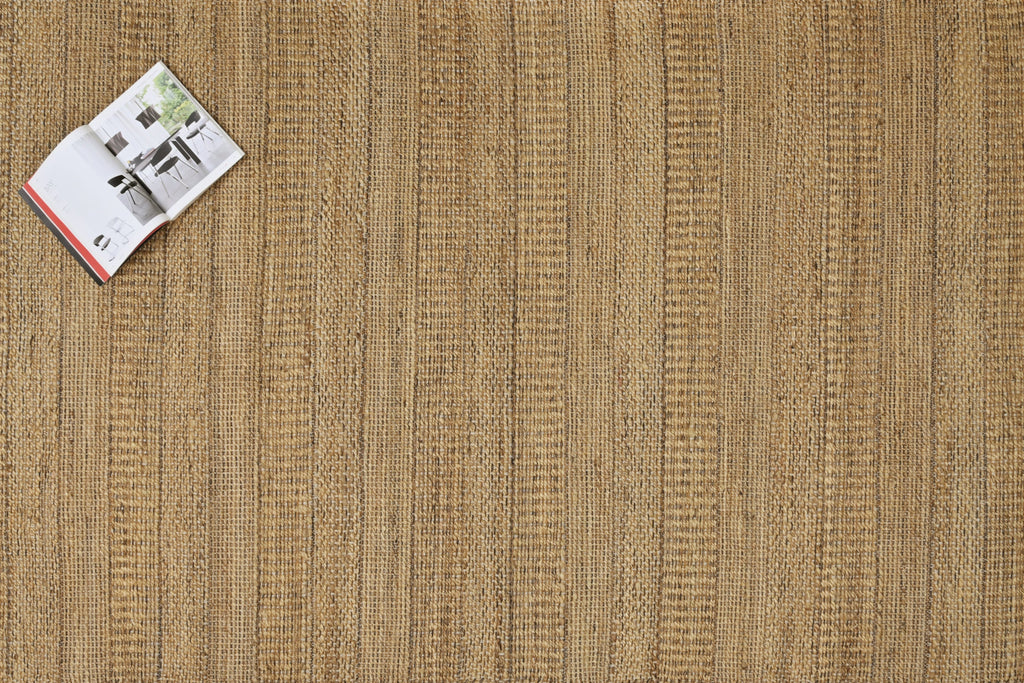Alfombra Sarkanda IC15110 marrones y beige tejida a mano