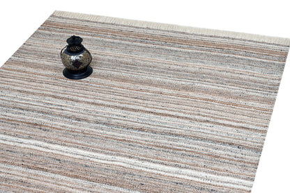 Alfombra de Hilo PET Reciclada y Resistente IC15154 Crema/Marfil