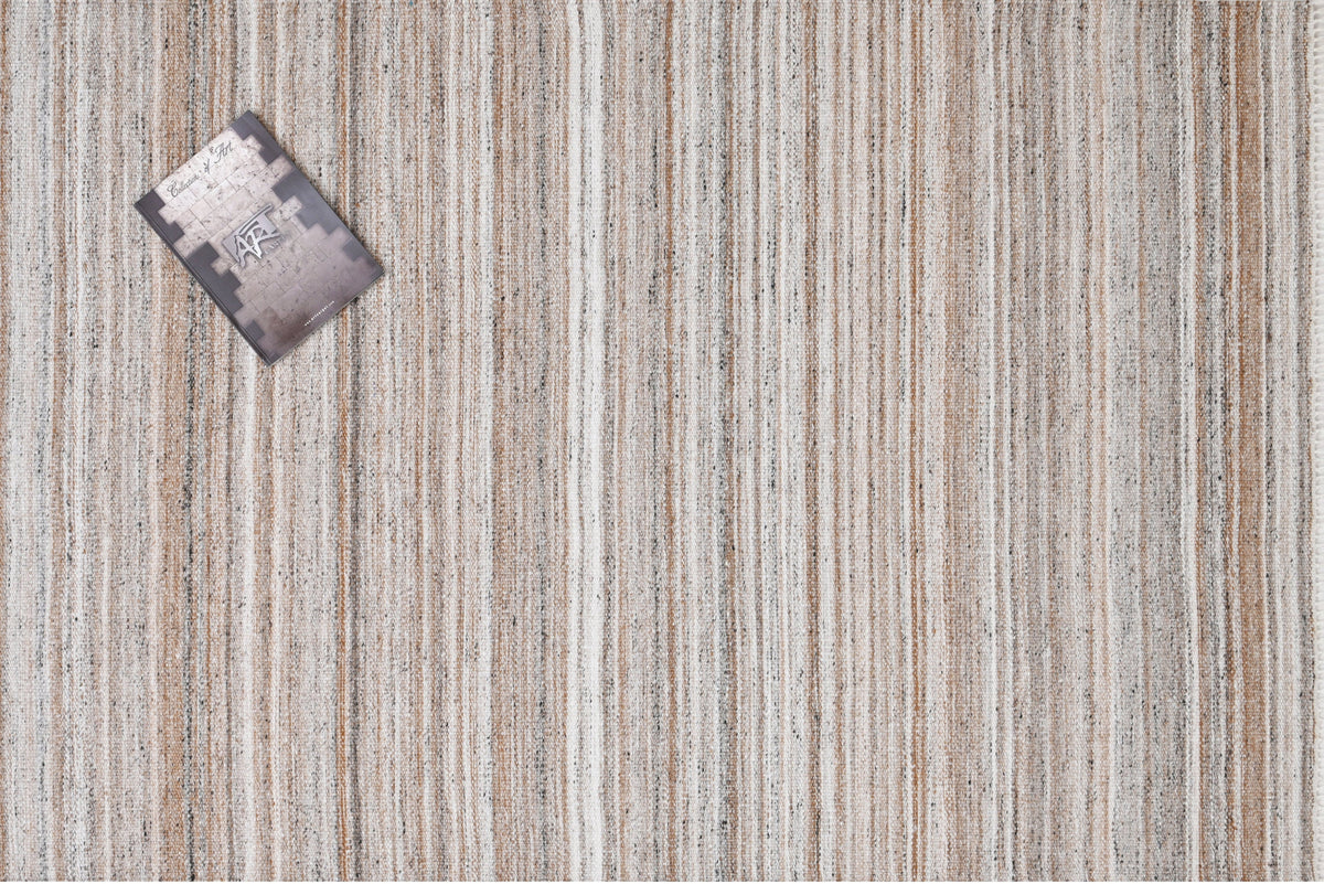 Alfombra de Hilo PET Reciclada y Resistente IC15154 Crema/Marfil