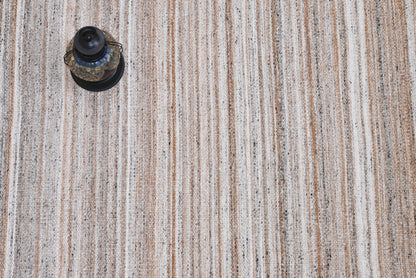 Alfombra de Hilo PET Reciclada y Resistente IC15154 Crema/Marfil