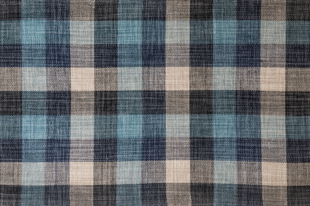 Alfombra de Algodón a Cuadros – Acabado Tejido