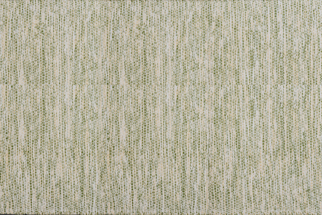 Alfombra de algodón con borde oliva IC15653 Verde