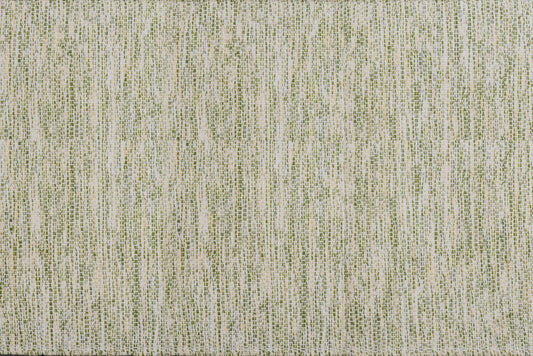 Alfombra de algodón con borde oliva IC15653 Verde