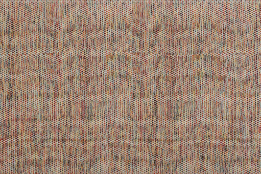 Alfombra IC15672 multicolor con borde naranja