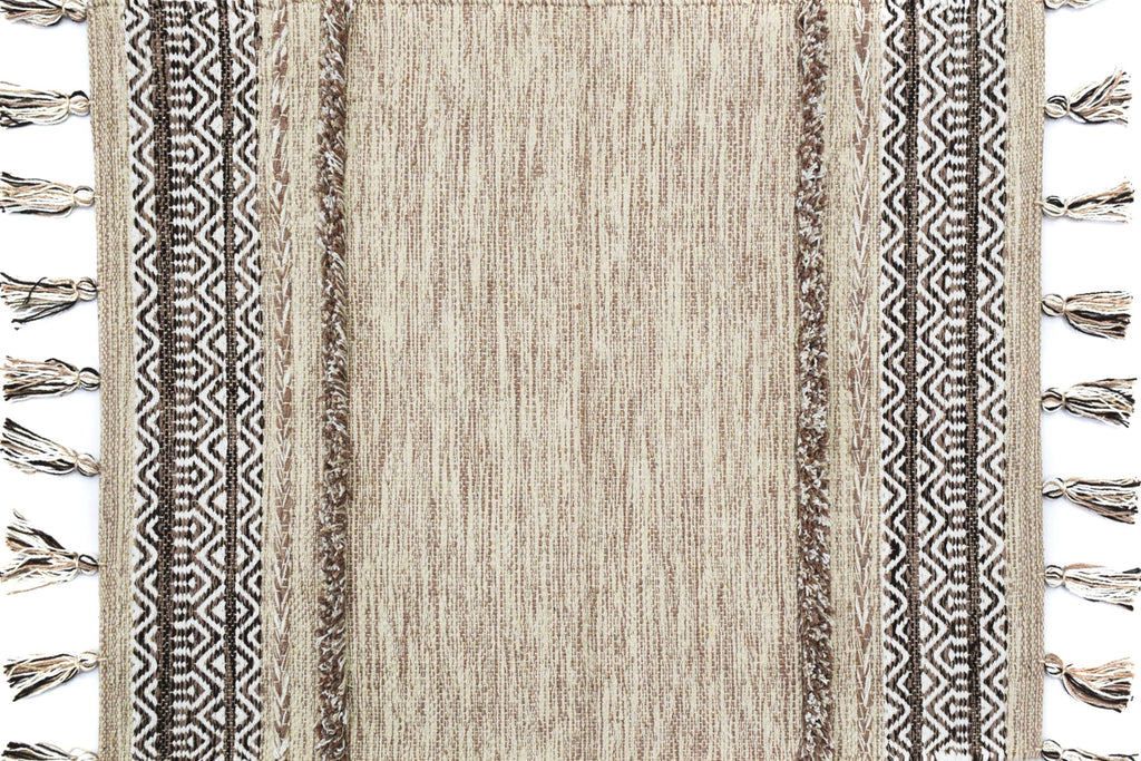 Cotton Kilim Rug – Shaggy Texture