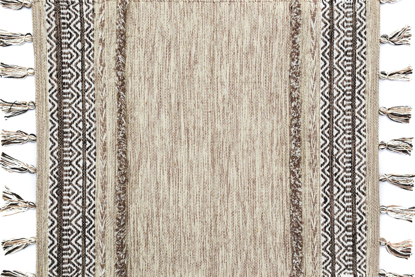 Cotton Kilim Rug – Shaggy Texture