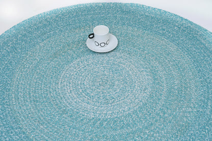 Alfombra Redonda de Algodón