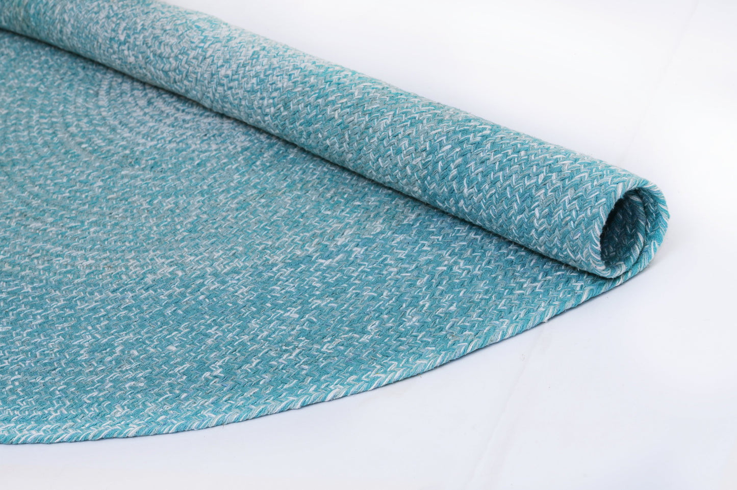 Alfombra Redonda de Algodón