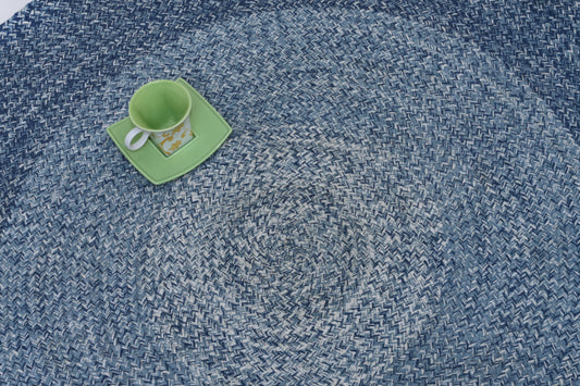 Alfombra Redonda de Algodón