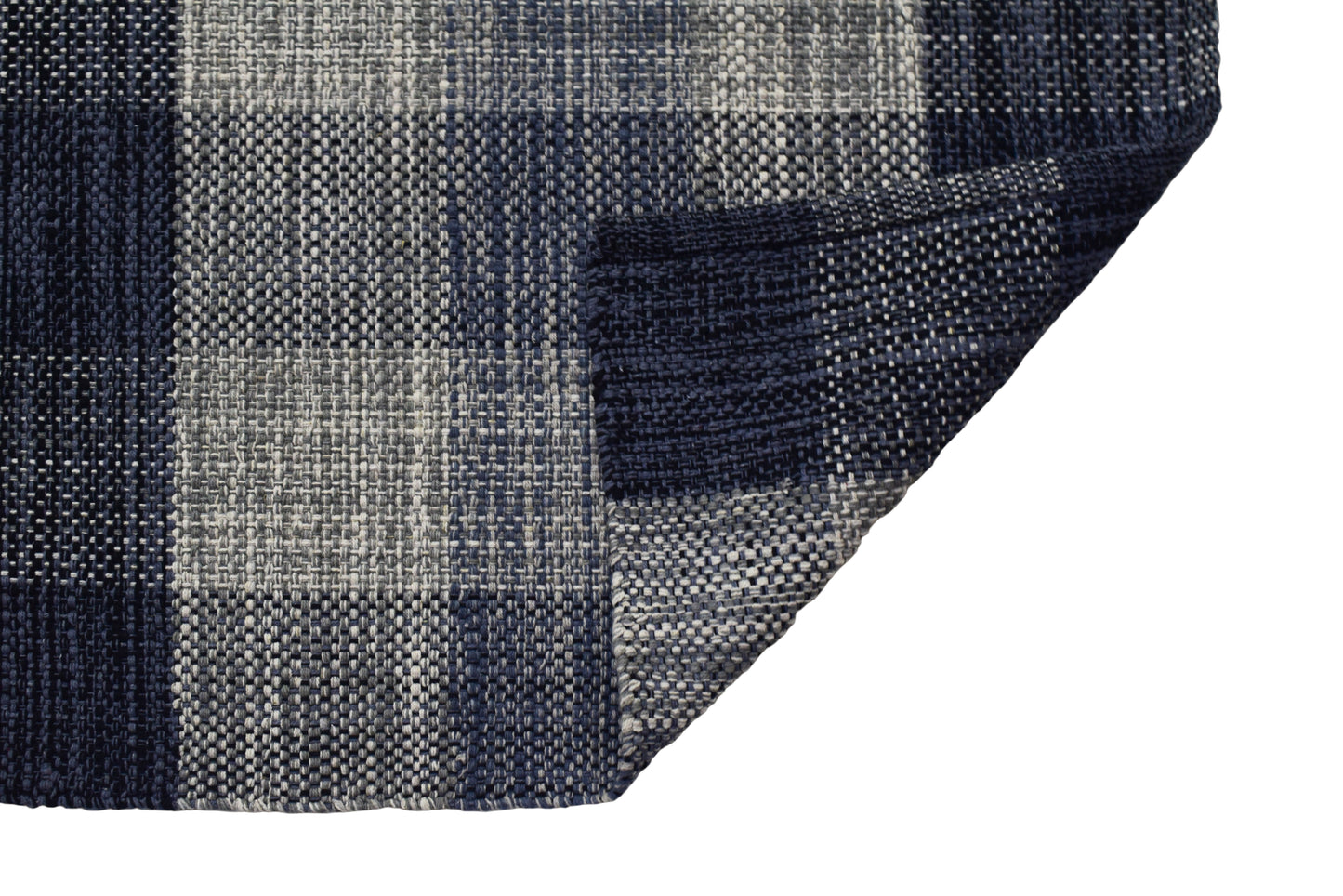 Alfombra de Algodón a Cuadros – Acabado Tejido