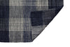 Detalle de alfombra IC16151 grises y plateado