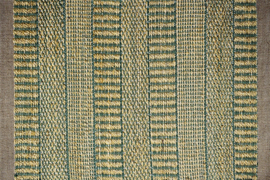 Alfombra Sarkanda a rayas – Borde rematado con acabado en spray