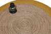 Braided Jute Round Rug – Bordered