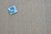 Alfombra de Seagrass Borde Acabado IC18024 Grises/Plateado