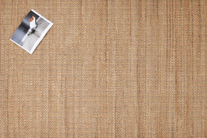 Dhurrie de yute tejido a mano – Borde con dobladillo