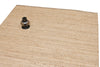 Alfombra Dhurrie de Yute Hecha a Mano Borde Acabado IC18046 Natural