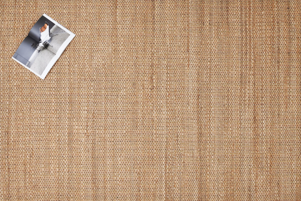 Dhurrie de yute tejido a mano – Borde rematado