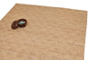 Alfombra Dhurrie de Yute Hecha a Mano Borde Acabado IC18561 Crema/Marfil