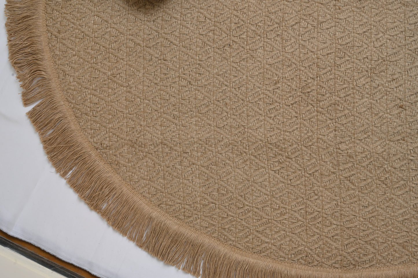 Round Jute Rug – With Backing