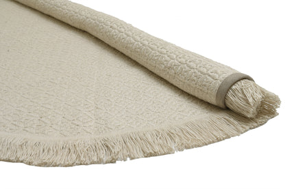 Alfombra Redonda de Yute – Con Base Antideslizante
