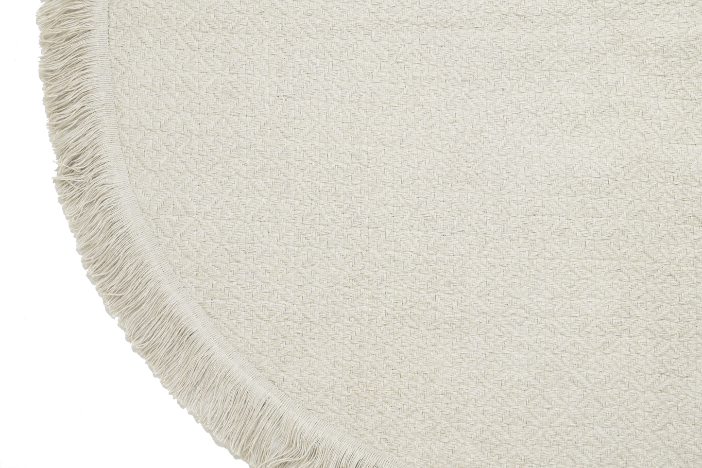 Alfombra Redonda de Yute – Con Base Antideslizante