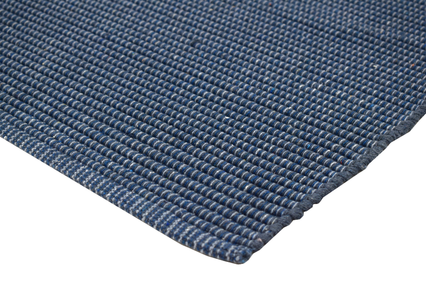 Sunset Flame Handwoven Beach Rug in Deep Orange