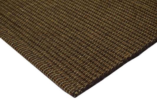 Alfombra de Playa Tejida a Mano Earth Sand en Marrón Cálido