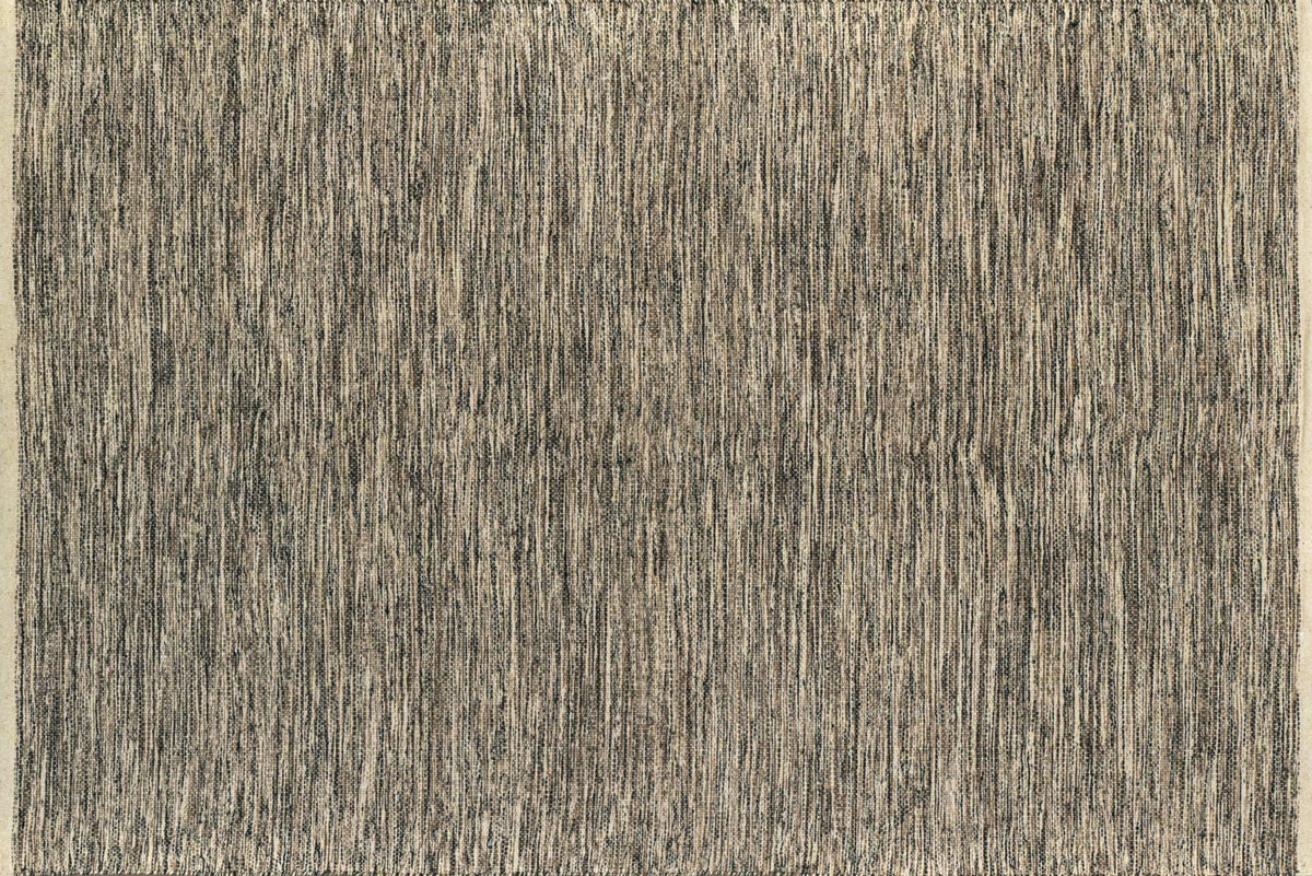 Alfombra Chindi Lisa con Borde IC9643 Crema/Marfil