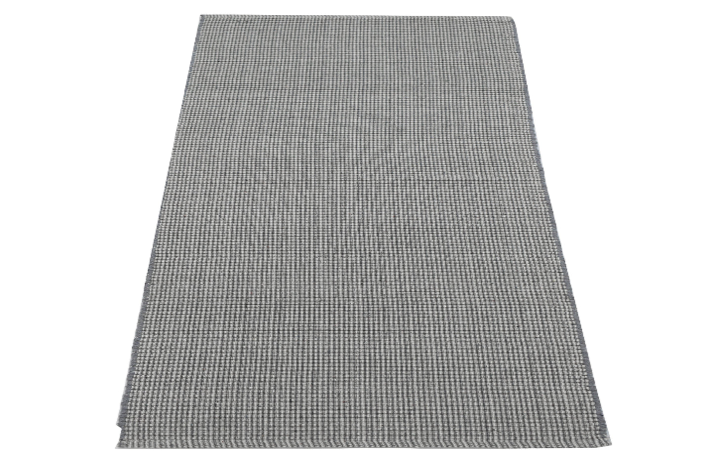 Tapete de playa tejido a mano en gris madera flotante