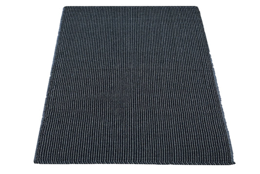 Alfombra de Playa Tejida a Mano Stormy Stone en Gris Oscuro