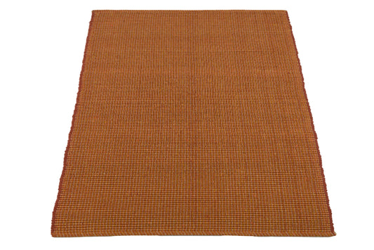 Alfombra de Playa Tejida a Mano Golden Shore en Amarillo Soleado