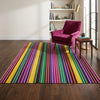 Alfombra Chindi Sarkanda de Fibra Reciclada IC11837 Rojo