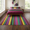 Alfombra Chindi Sarkanda de Fibra Reciclada IC11837 Rojo