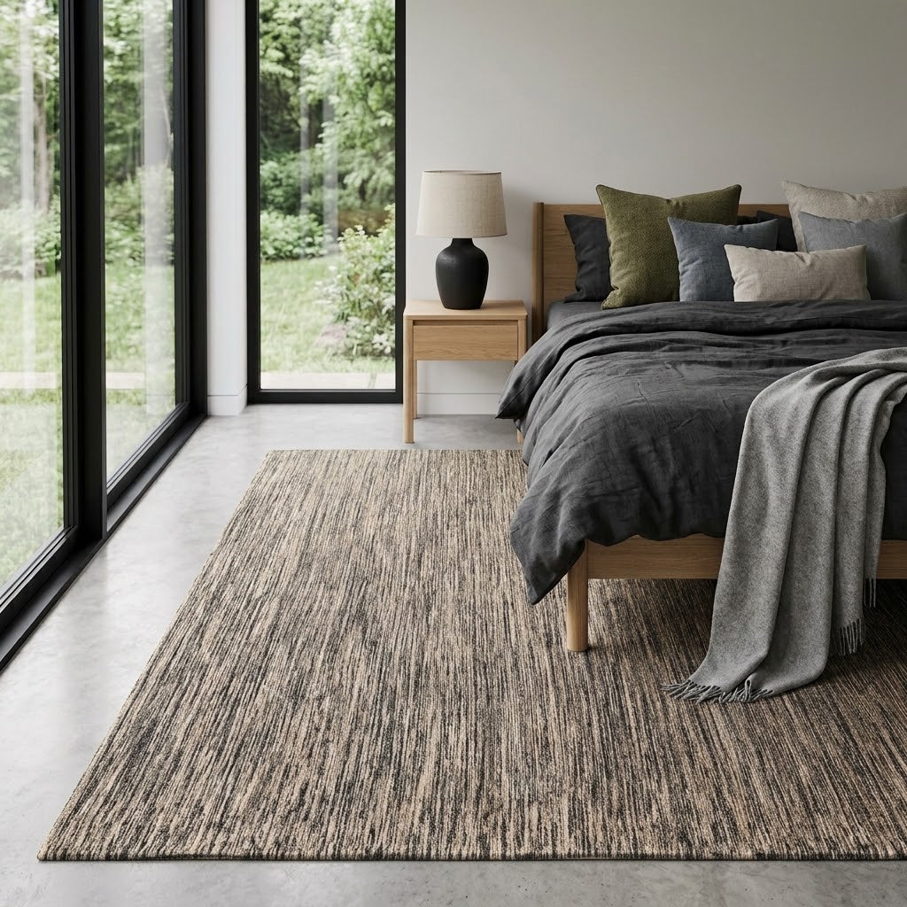 Alfombra Chindi Lisa Con Borde IC9643 Crema/Marfil