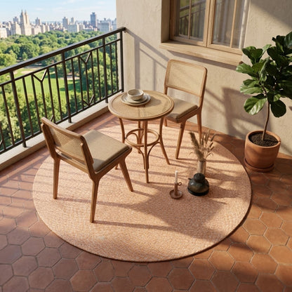 Alfombra de Hilo PET Reciclada y Resistente IC18562 Natural