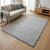 Recycled and Durable PET Yarn Rug IC14236 Gray/Silver