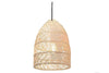 Beehive Woven Rattan Pendant Light