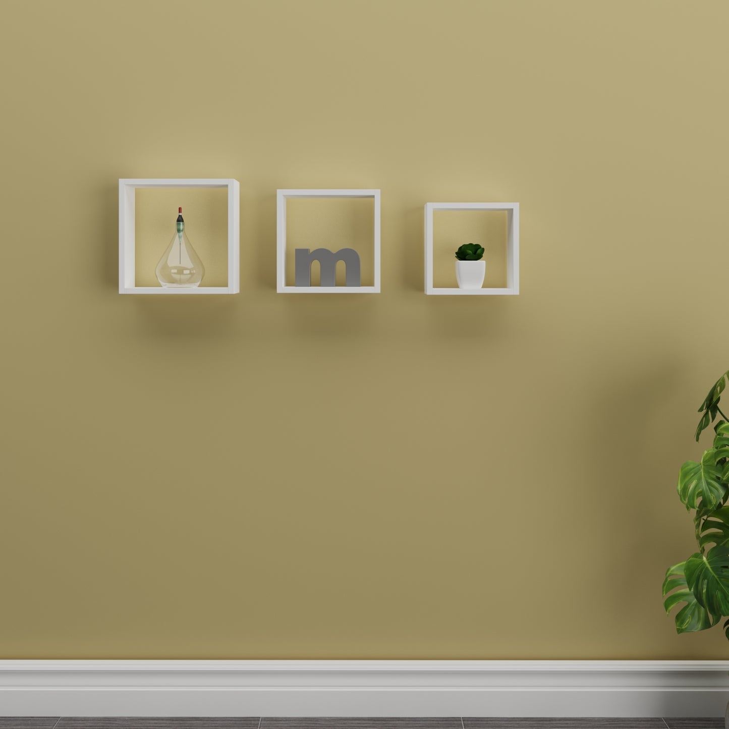 Estantería Decorativa de Cubos – Juego de 3  