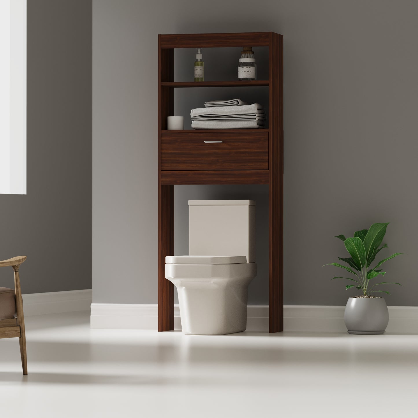 Organizador de Baño para Sobre el Inodoro  