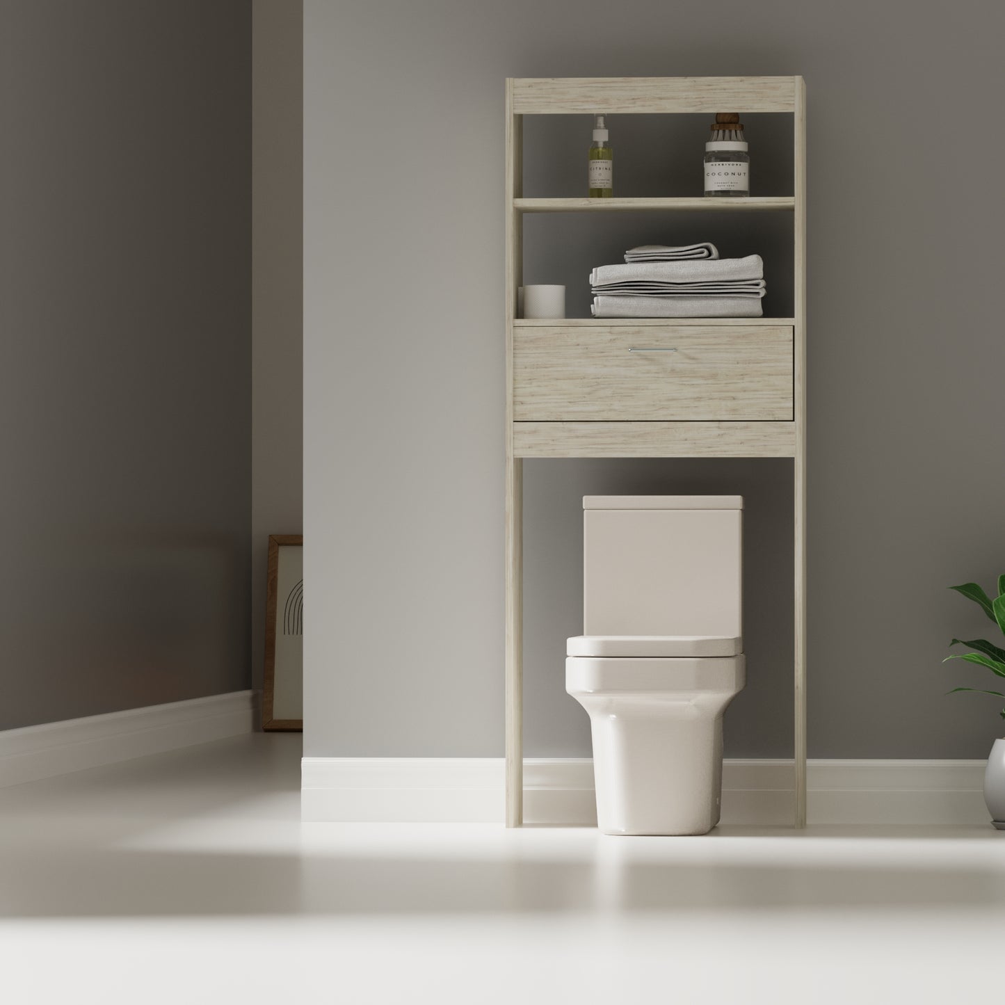 Organizador de Baño para Sobre el Inodoro  