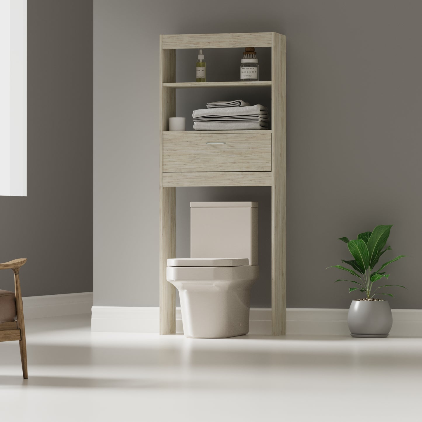 Organizador de Baño para Sobre el Inodoro  