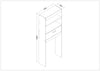 Organizador de baño MYSRTA0222091 Blanco Solar - vista 5