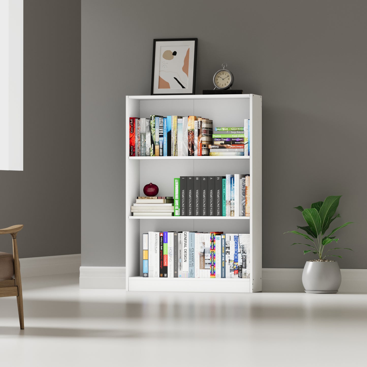 Estantería de 3 Niveles  