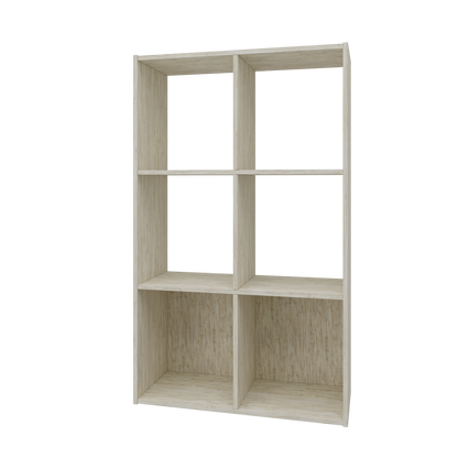 Cubo de Almacenamiento de 6 Compartimientos  
