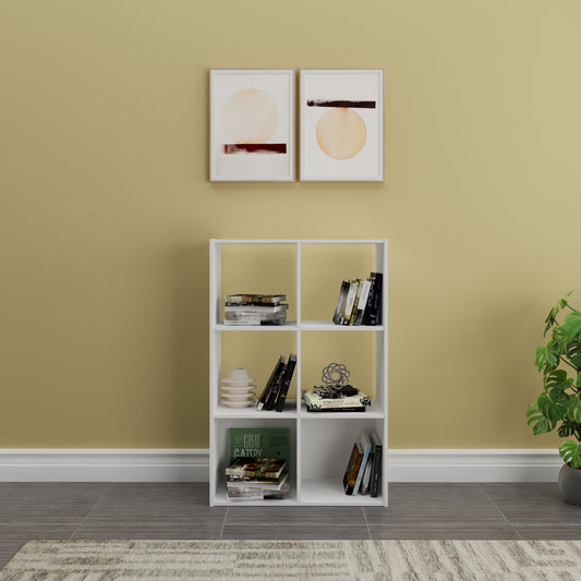 Cubo de Almacenamiento de 6 Compartimientos  